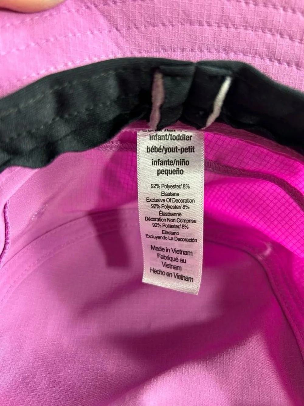 Carhartt Toddler Purple Pink Bucket Hat with Logo Patch